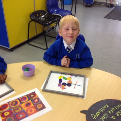 Olivercreatingwithlooseparts